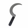 ARME EN PLASTIQUE 46 CM FAUCILLE OU FAUX