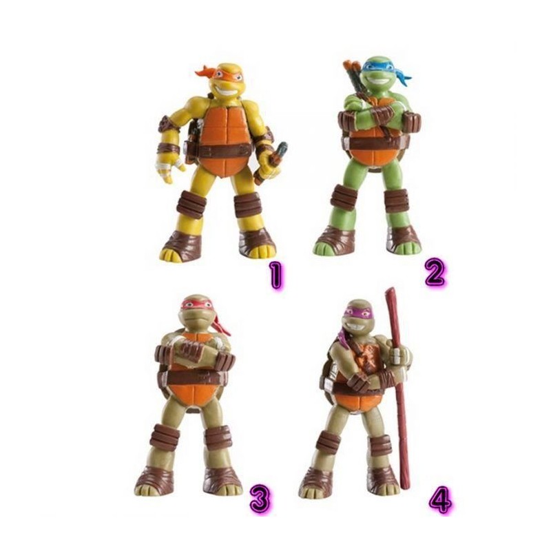 1 FIGURINE POUR GATEAU TORTUE NINJA PAS LE CHOIX DU MODELE