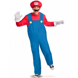 DEGUISEMENT HOMME MARIO ROUGE TAILLE M