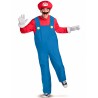 DEGUISEMENT HOMME MARIO ROUGE TAILLE M 