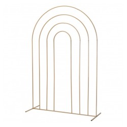 STRUCTURE DECORATIVE RAINBOW OU ARC EN CIEL EN METAL