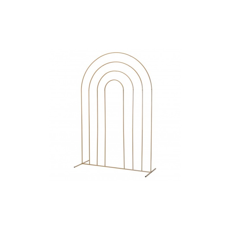 STRUCTURE DECORATIVE RAINBOW OU ARC EN CIEL EN METAL