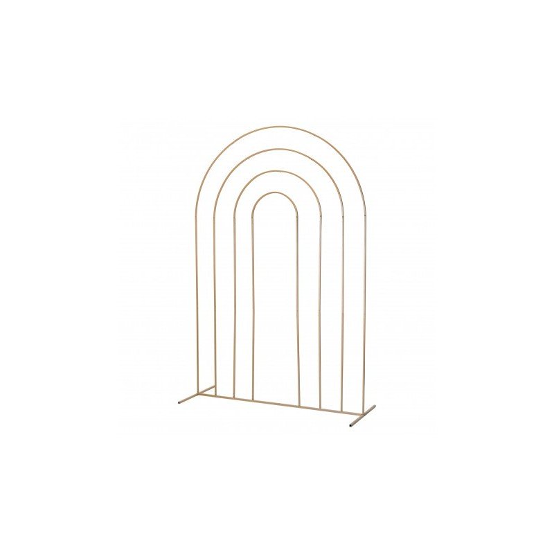 STRUCTURE DECORATIVE RAINBOW OU ARC EN CIEL EN METAL
