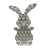 CADRE MOSAIQUE POUR BALLONS OU FLEURS LAPIN DE PAQUES 120 CM DE HAUT
