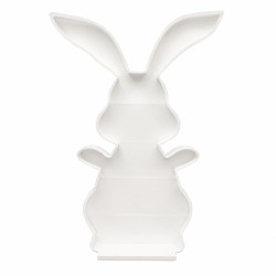 CADRE MOSAIQUE POUR BALLONS OU FLEURS LAPIN DE PAQUES 120 CM DE HAUT