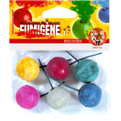 SACHET DE 6BOULES FUMIGENES
