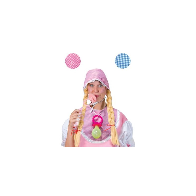 KIT BEBE ROSE BONNET BAVOIR ET TETINE 