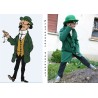 DEGUISEMENT VESTE VERTE PROFESSEUR TOURNESOL TAILLE XS
