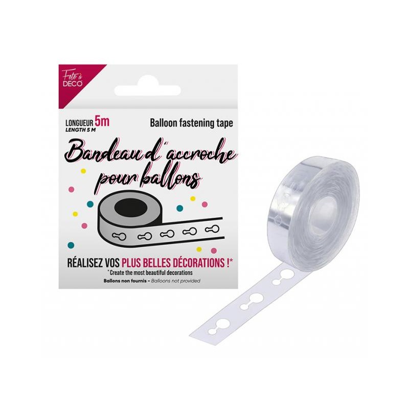 GUIRLANDE D'ACCROCHE POUR BALLONS 