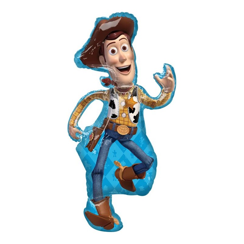 BALLON METALLIQUE WOODY TOY STORY DISNEY 111 CM 