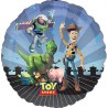 BALLON METALLIQUE ROND DISNEY TOY STORY WOODY BUZZ L'ECLAIR ET AMIS 45 CM