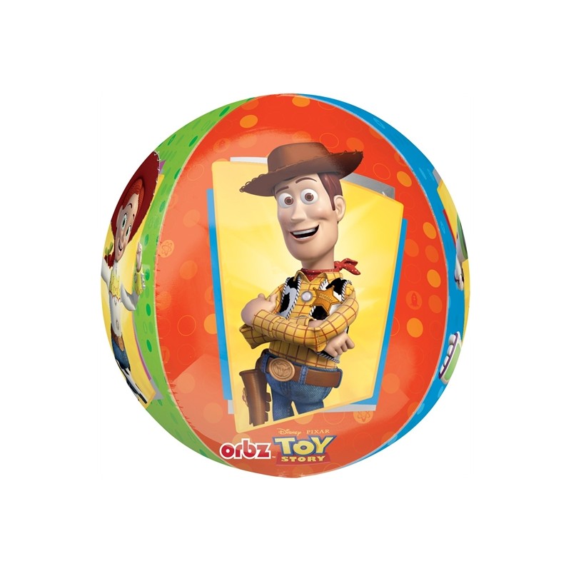 BALLON METALLIQUE ORBZ TOYS STORY 38 X 40 CM 