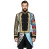 DEGUISEMENT VESTE GENTLEMEN BI COLOR TAILLE XL