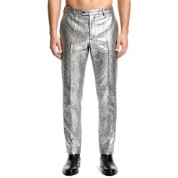 DEGUISEMENT PANTALON ARGENT BRILLANT TAILLE 56