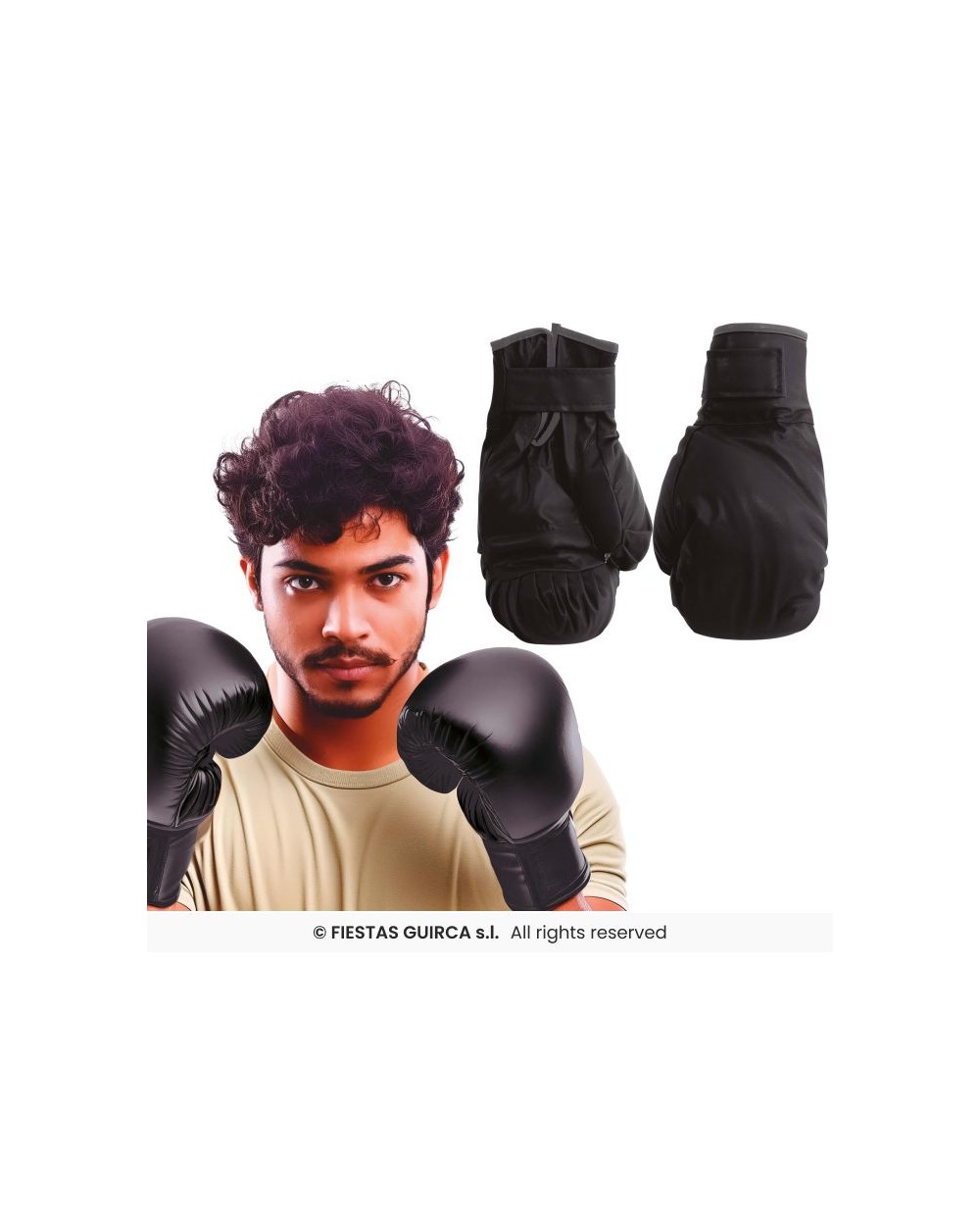PAIRE DE GANTS DE BOXE ADULTE ROUGE OU NOIR