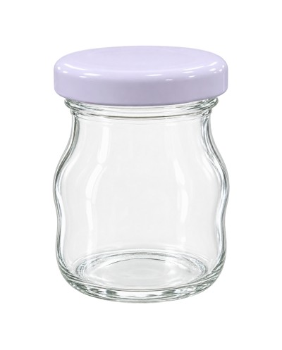 PETIT POT A CONFITURE COUVERCLE BLANC
