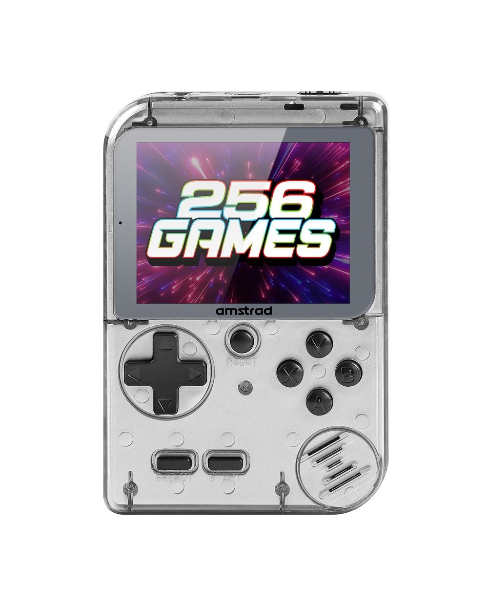 GAME BOY 256 JEUX COULEUR GRISE