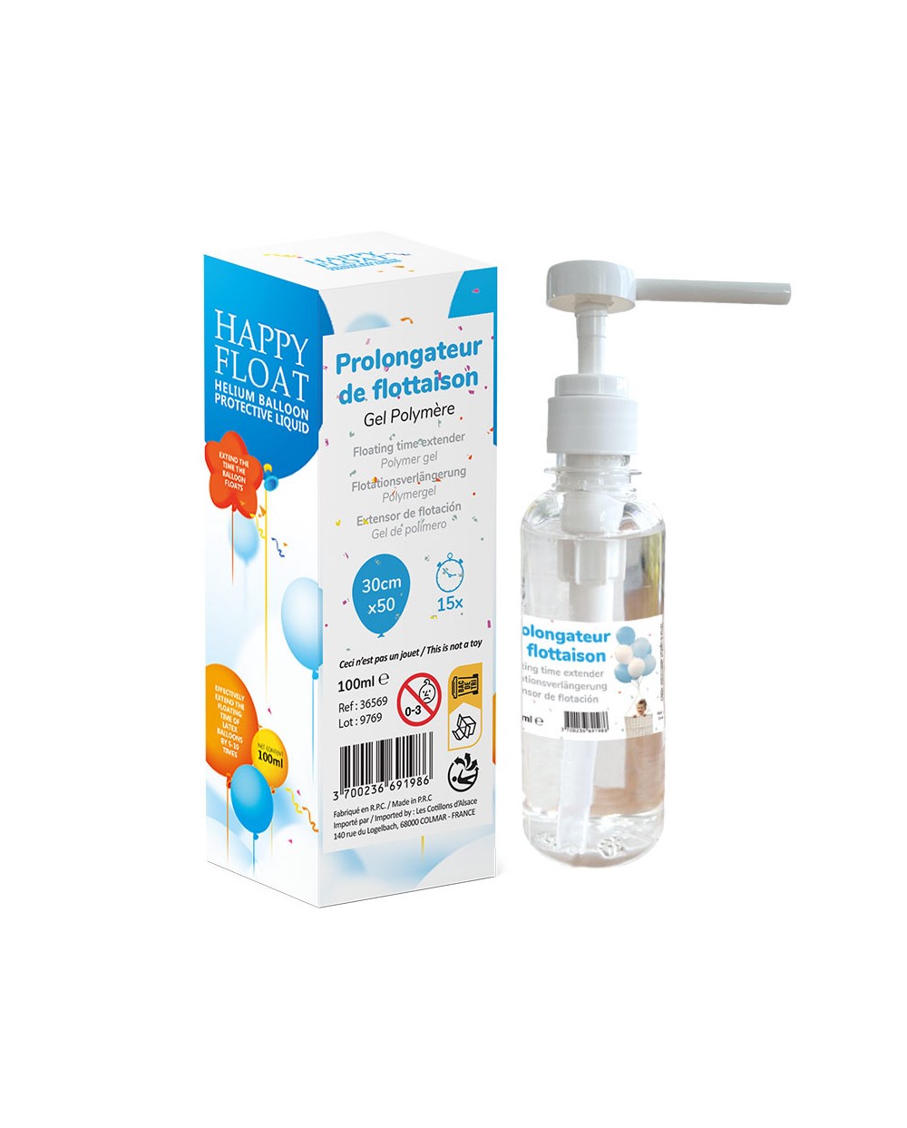 HAPPY FLOAT PROLONGATEUR DE FLOTAISON 100 ML 