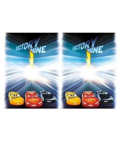 NAPPE PLASTIFIEE CARS FLASH MC QUEEN 120 X 180 CM