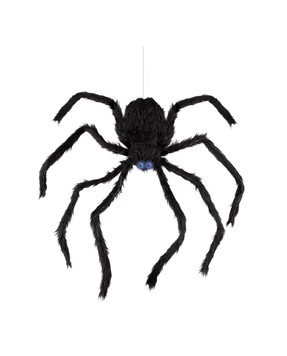 ARAIGNEE GRIMPANTE ANIMATRONIC ANIME SONORE LUMINEUX 80 CM