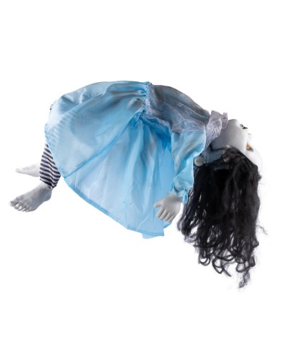 POUPEE DIABOLIQUE EN LEVITATION A SUSPENDRE ANIMATRONIC ANIME SONORE LUMINEUX 