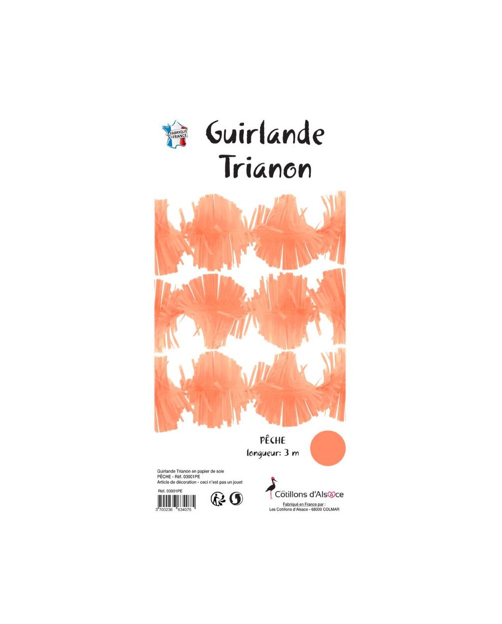 GUIRLANDE TRIANON PECHE 3 METRES