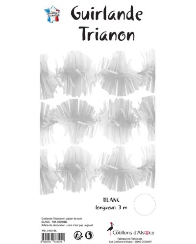 GUIRLANDE TRIANON BLANC 3 METRES