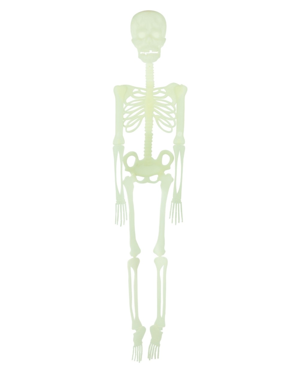 SQUELETTE ARTICULE A SUSPENDRE PHOSPHORESCENT DECORATION HALLOWEEN 150 CM
