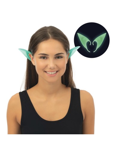 OREILLES D'ELF PHOSPHORESCENT A CROCHER DERRIERE L'OREILLE