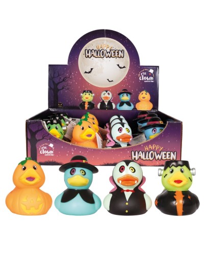 1 CANARD D'HALLOWEEN 4 MODELES DIFFERENTS ALEATOIRES