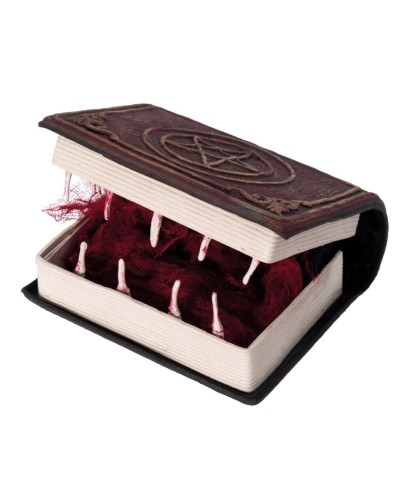 LIVRE VORACE A POSER ANIME SONORE ET LUMINEUX DECORATION HALLOWEEN 14 CM