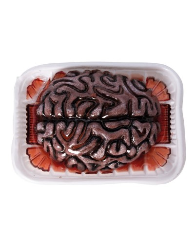 CERVEAU SANGLANT EMBALLE DANS BARQUETTE 13 CM