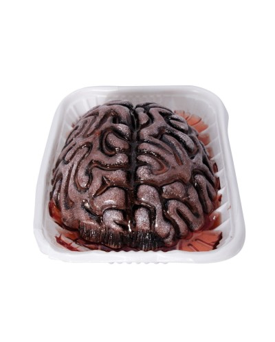 CERVEAU SANGLANT EMBALLE DANS BARQUETTE 13 CM