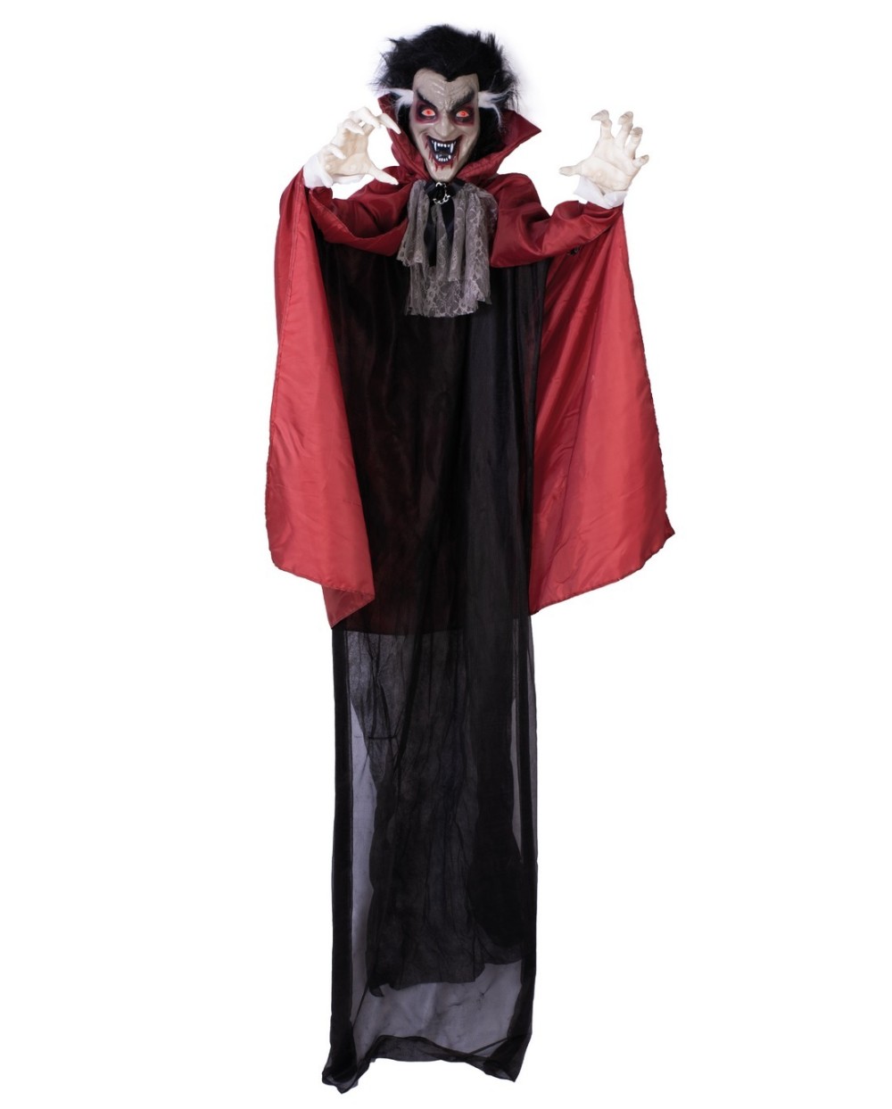 AUTOMATE VAMPIRE A SUSPENDRE ANIME SONORE LUMINEUX DECORATION HALLOWEEN 180 CM