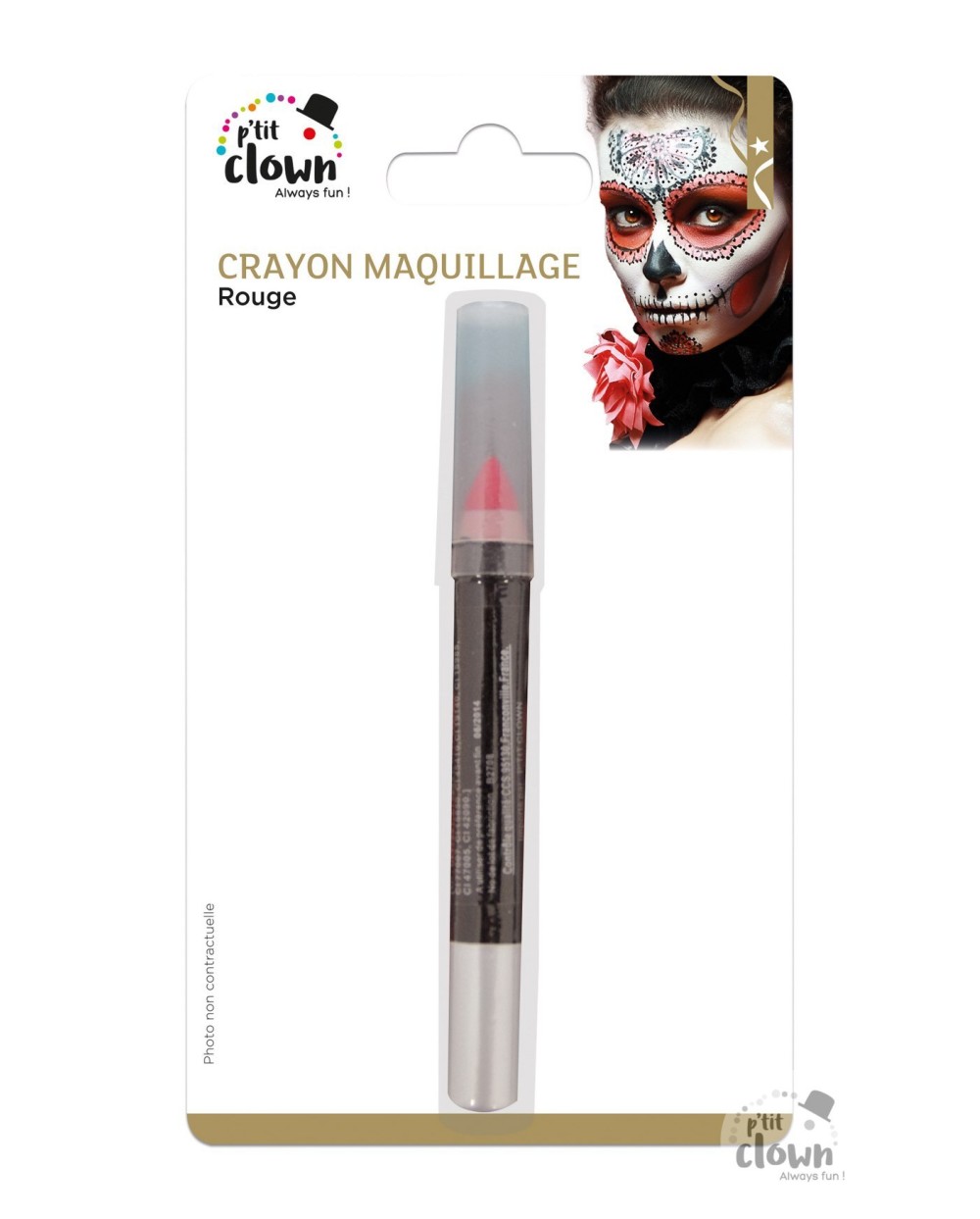 CRAYON DE MAQUILLAGE GRAS ROUGE