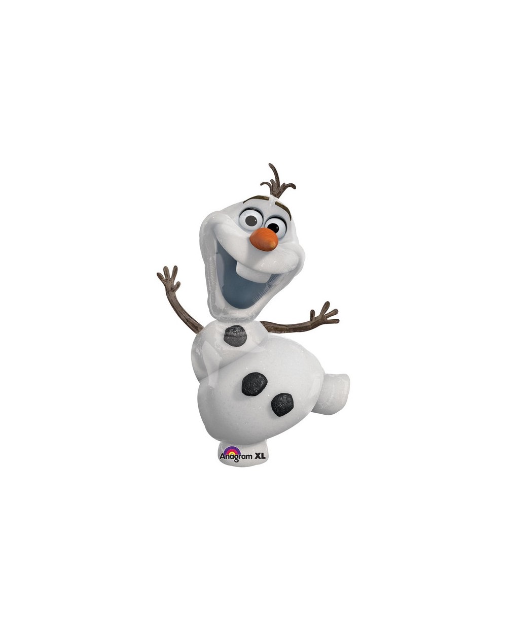 BALLON METALLIQUE  OLAF REINE  DES NEIGES 58 X 104 CM