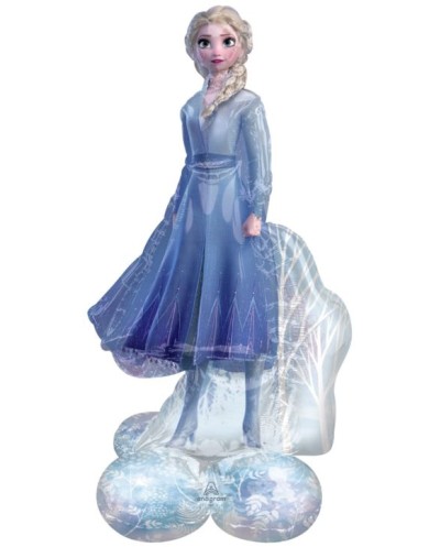 BALLON METALLIQUE AIRLONZ ELSA REINE DES NEIGES 2 137 CM