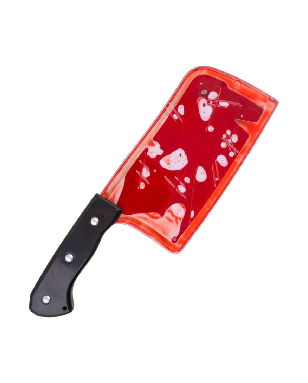 HACHOIR DE CUISINE OU DE BOUCHER AVEC SANG LIQUIDE MOBILE