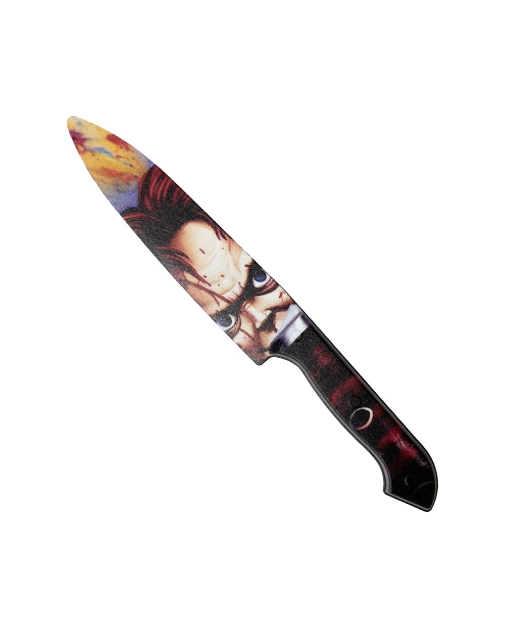 COUTEAU EFFRAYANT HALLOWEEN MOTIF POUPEE CHUCKY  31 X 4 CM