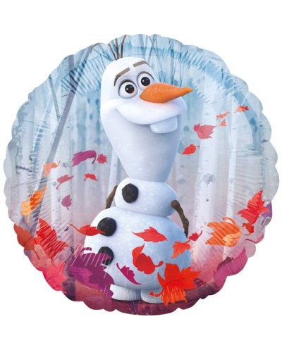 BALLON METALLIQUE REINE DES NEIGES 2 FORME ROND 43 CM