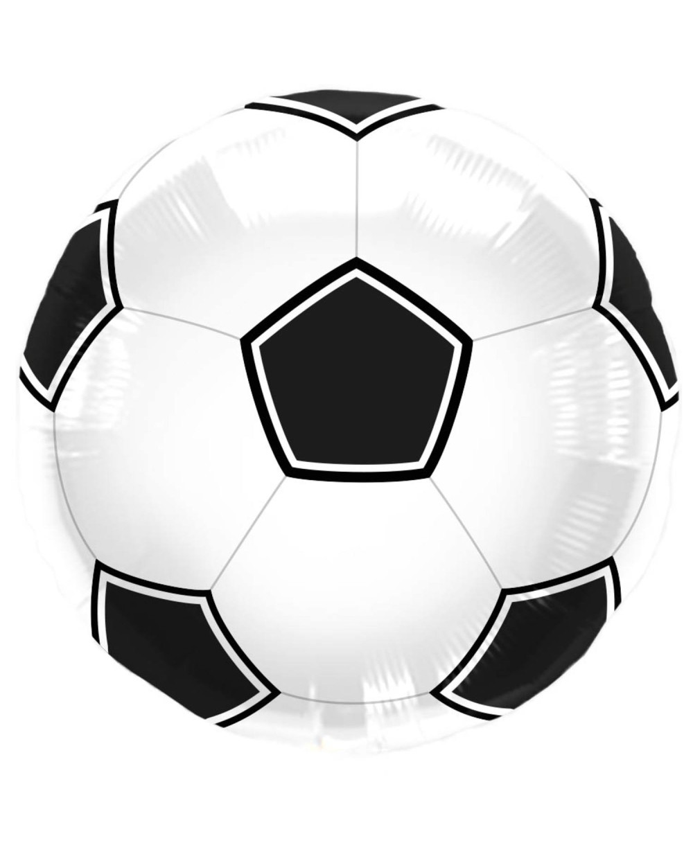 BALLON METALLIQUE  BALLON DE FOOT DIAM 45 CM
