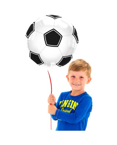 BALLON METALLIQUE  BALLON DE FOOT DIAM 45 CM