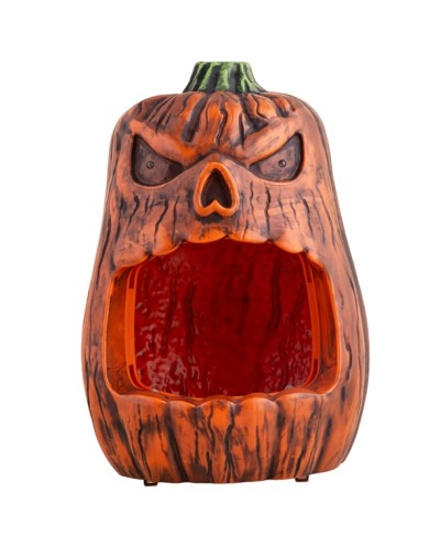 DECORATION HALLOWEEN POT A BONBON CITROUILLE ANIMATRONIC MOUVEMENT SON  LUMIERE