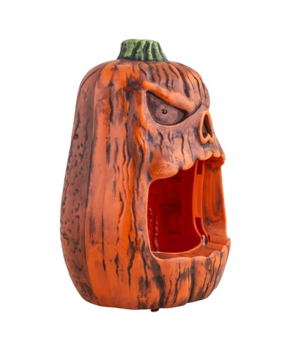 DECORATION HALLOWEEN POT A BONBON CITROUILLE ANIMATRONIC MOUVEMENT SON  LUMIERE