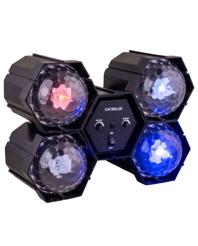 4 LED DIAMOND LIGHT LUMIERES DISCO