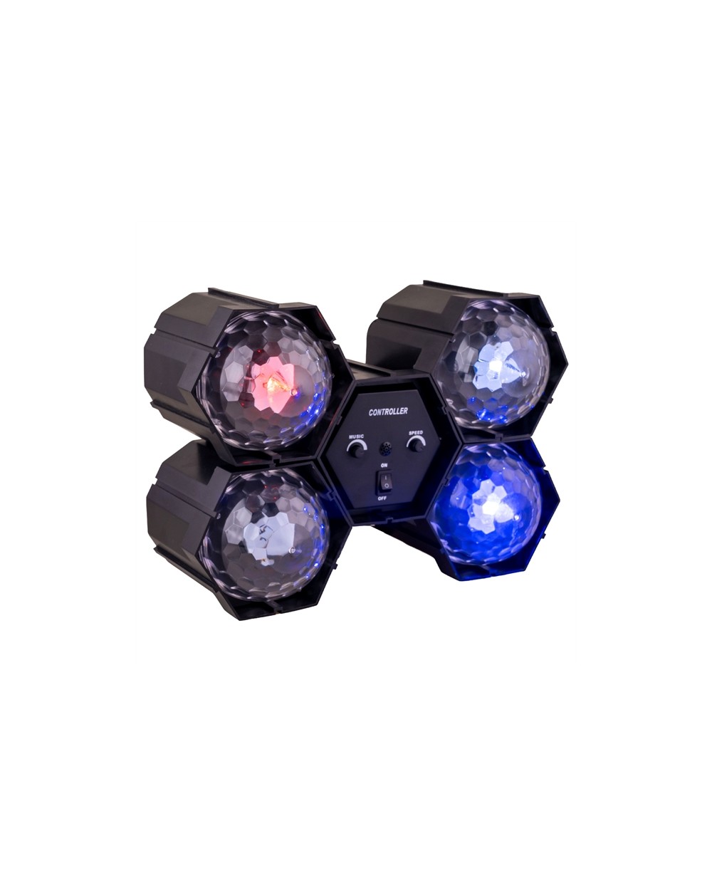 4 LED DIAMOND LIGHT LUMIERES DISCO