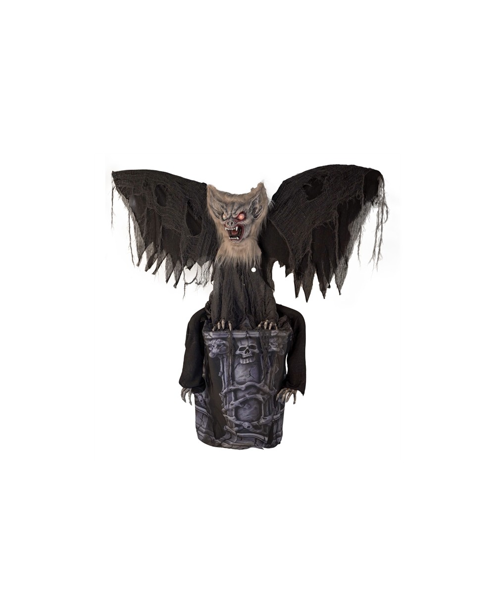 DECORATION HALLOWEEN GARGOUILLE ANIMEE 158 CM ANIMATRONIC