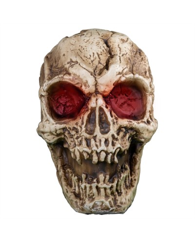 DECORATION HALLOWEEN GRAND CRANE DE SQUELETTE TETE DE MORT 96 CM 