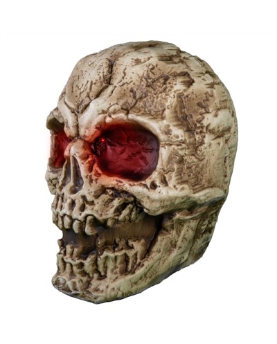 DECORATION HALLOWEEN GRAND CRANE DE SQUELETTE TETE DE MORT 96 CM 