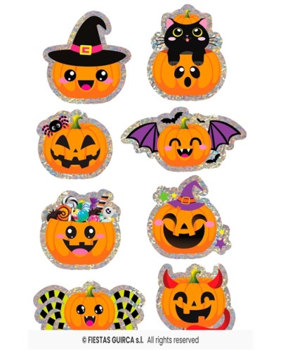 DECORATION HALLOWEEN PLANCHE AUTOCOLLANTS 